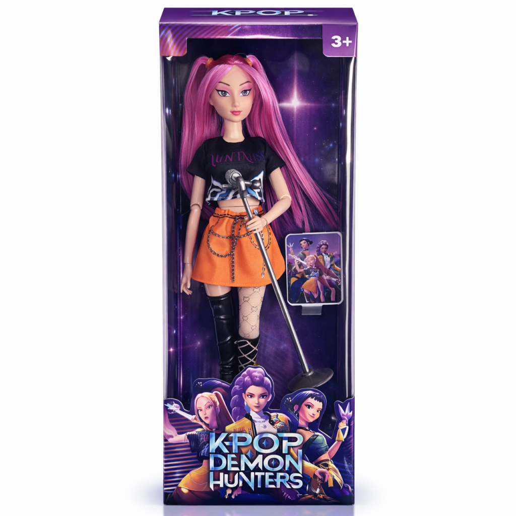 Demon Hunter – K-Pop Idol Figure with Music Accessories