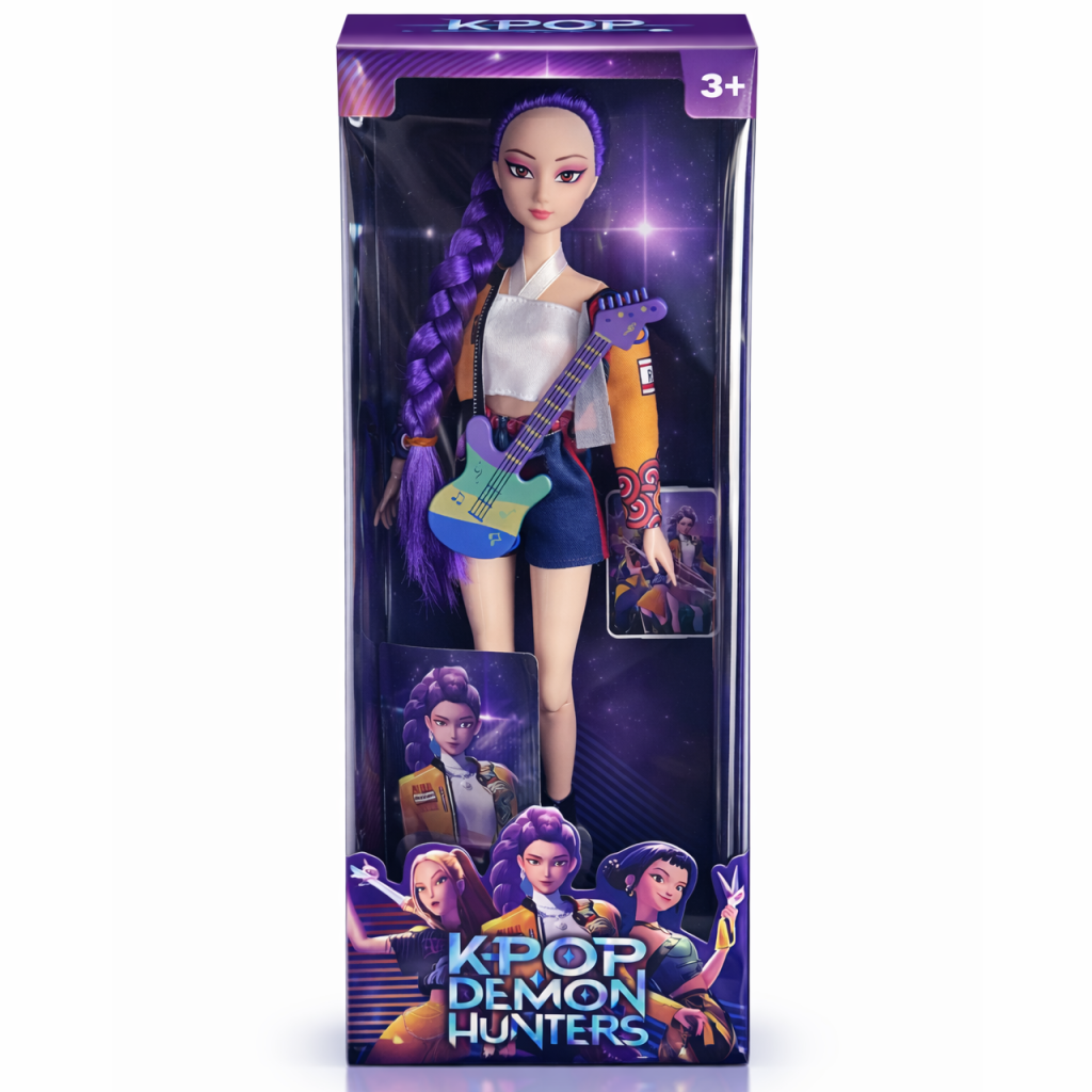 Demon Hunter – K-Pop Idol Figure with Music Accessories