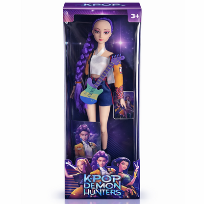 Demon Hunter – K-Pop Idol Figure with Music Accessories
