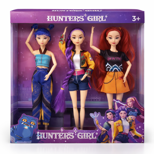 Demon Hunter K-Pop Style Figure Doll – Popular Edition