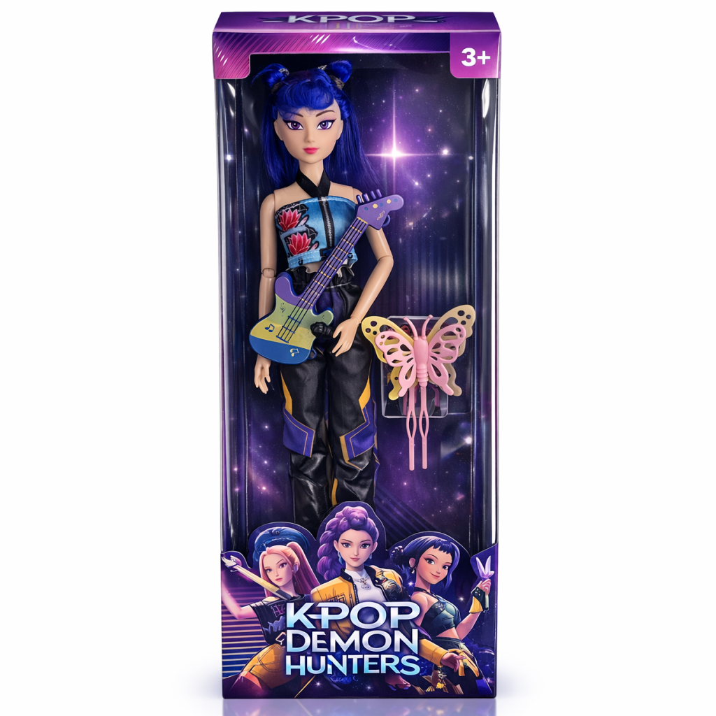 Demon Hunter – K-Pop Idol Figure with Music Accessories