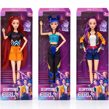 Demon Hunter K-Pop Style Figure Doll – Popular Edition